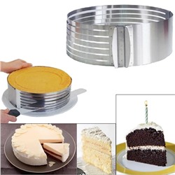 Форма-слайсер для нарезки коржей Cake Slicing Tool, 15-20 см