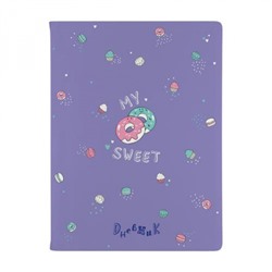 Дневник 1-11 класс (твердая обложка) "My Sweet. Пончики" искусственная кожа 10-280/22 Альт
