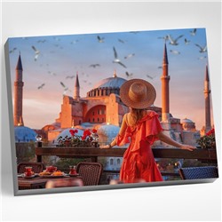 Картина по номерам 40 × 50 см «Стамбул. Айя-софия» 25 цветов