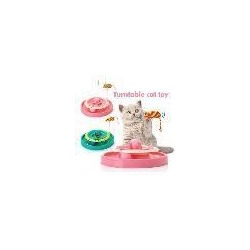 Игрушка-трек для кошек с двумя мячиками Cat Scratch Pan, Акция!