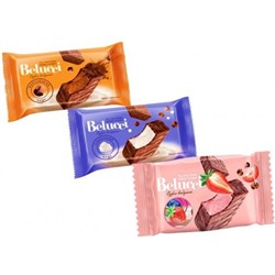 Конфеты Belucci Микс со вкусом клубника, сливки, шоколад (8шт в упаковке)