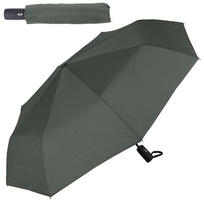 Зонт автоматический темно-серый