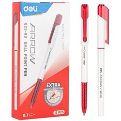 Ручка шариковая Arrow EQ23-RD красная 0.7мм (1485597) Deli