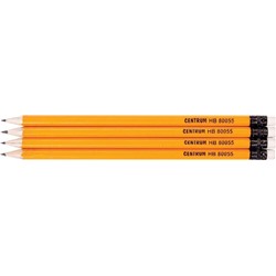 Набор чернографитных карандашей, 4 штуки CENTRUM 80055