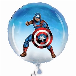 Шар фольгированный "Капитан Америка", Мстители