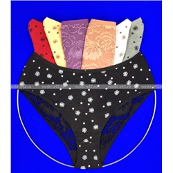 Трусы женские высокая посадка YI XIN DA «кружевная попа» арт. 85668 (85636)