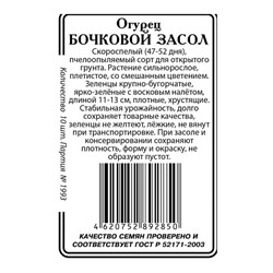 БП Огурец Бочковой засол 10 шт. пч (ссс), 20 пакетиков