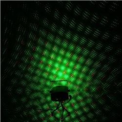 Световой прибор Лазер 1 рисунок (красный/зеленый), 220В
