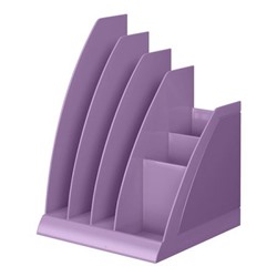 Подставка для бумаг 61492 Regatta Pastel Bloom фиолетовый Erich Krause
