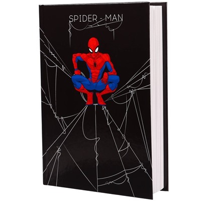 Ежедневник А5, 160 листов "Spider-man", Человек-паук