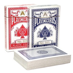 Пластиковые карты для игры в покер Playing Cards, 54 л, Акция!