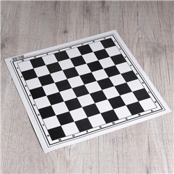 Шахматное поле "Классика", картон, 32 × 32 см