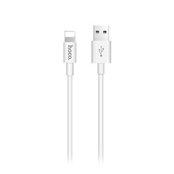 Кабель USB - Apple lightning Hoco X23 Skilled для iPhone 5 (100 см) (white) 85402