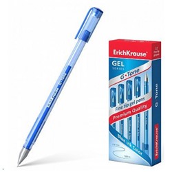 КС-Ручка гелевая G-TONE 0.5мм синяя 17809 Erich Krause {Китай}
