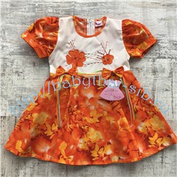 платье 6907-97 Оранж